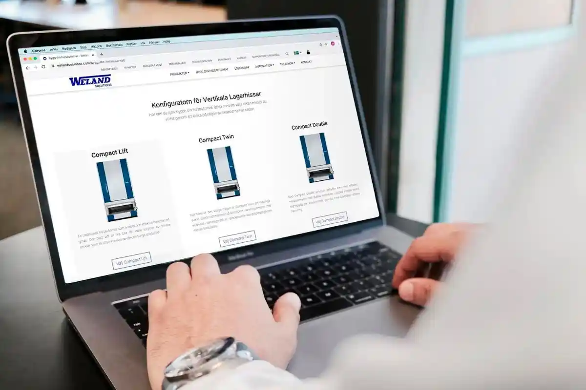 magazzino verticale weland solution